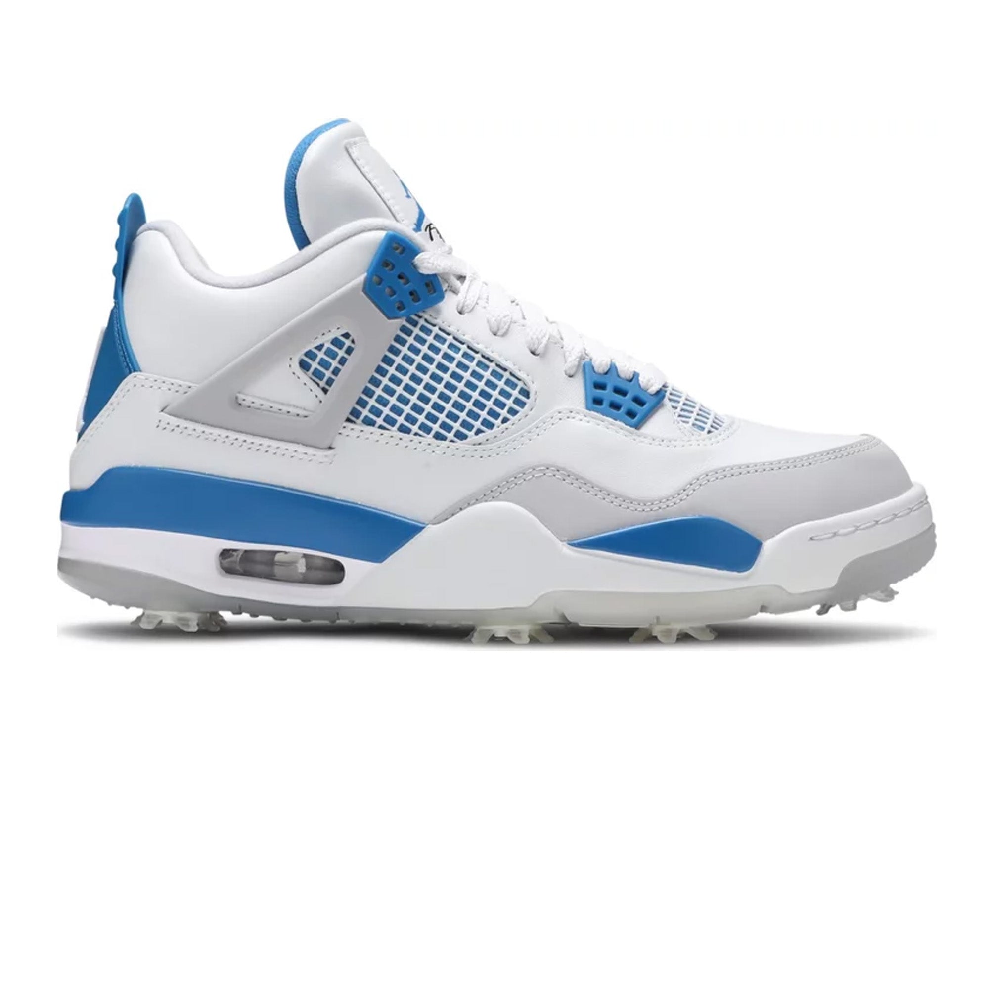 Air Jordan 4 Retro Golf 'Military Blue' (2021) - Men's Golf Shoes for Comfort & Style - Perfect for Golf Course & Casual Wear