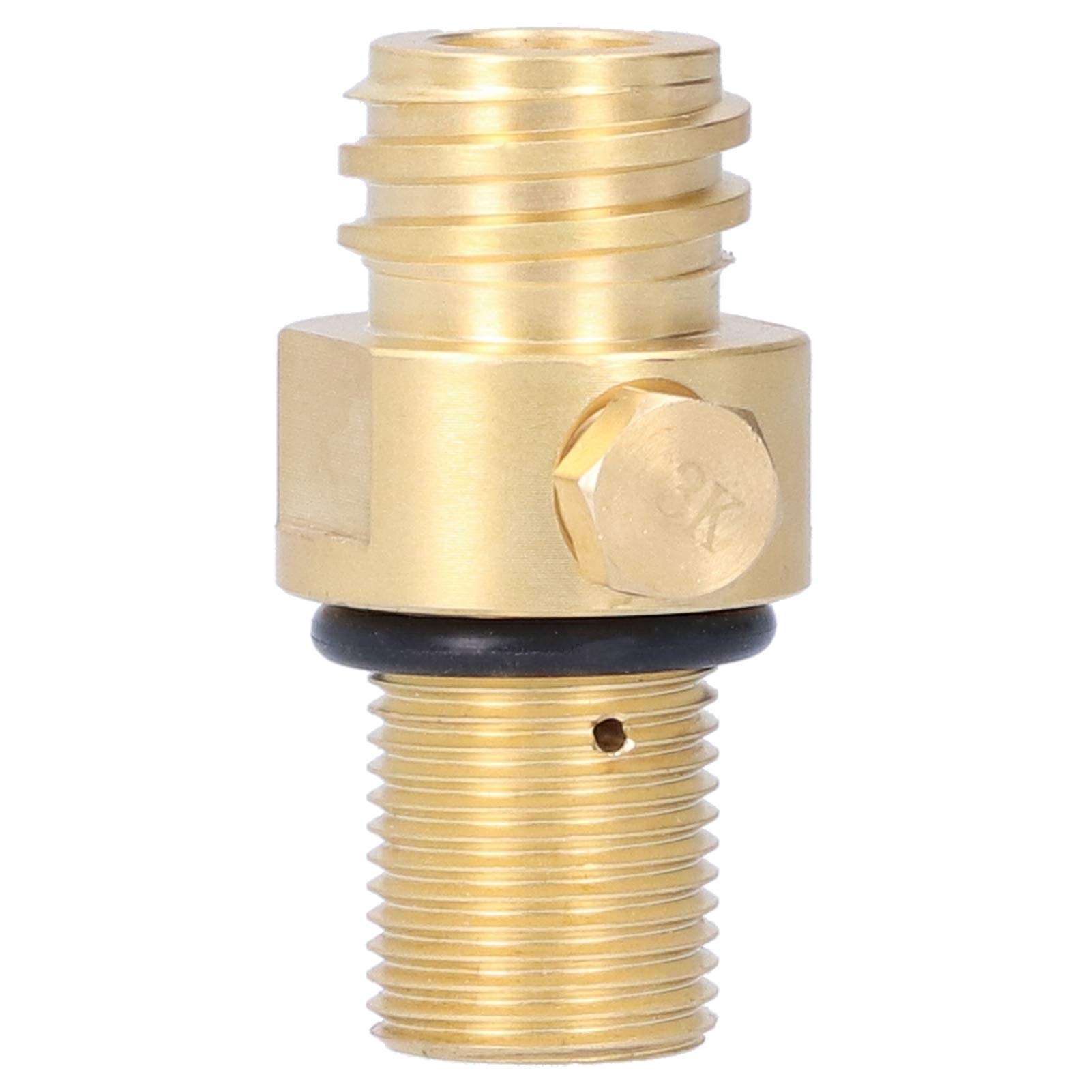CHICIRIS CO2 Tank Adapter - Brass CO2 Pin Valve Connector for Soda Makers & Carbonation Systems - Compatible with SodaStream, Kegs & Home Brewing Accessories - Perfect for Carbonating Drinks at Home or Commercial Use