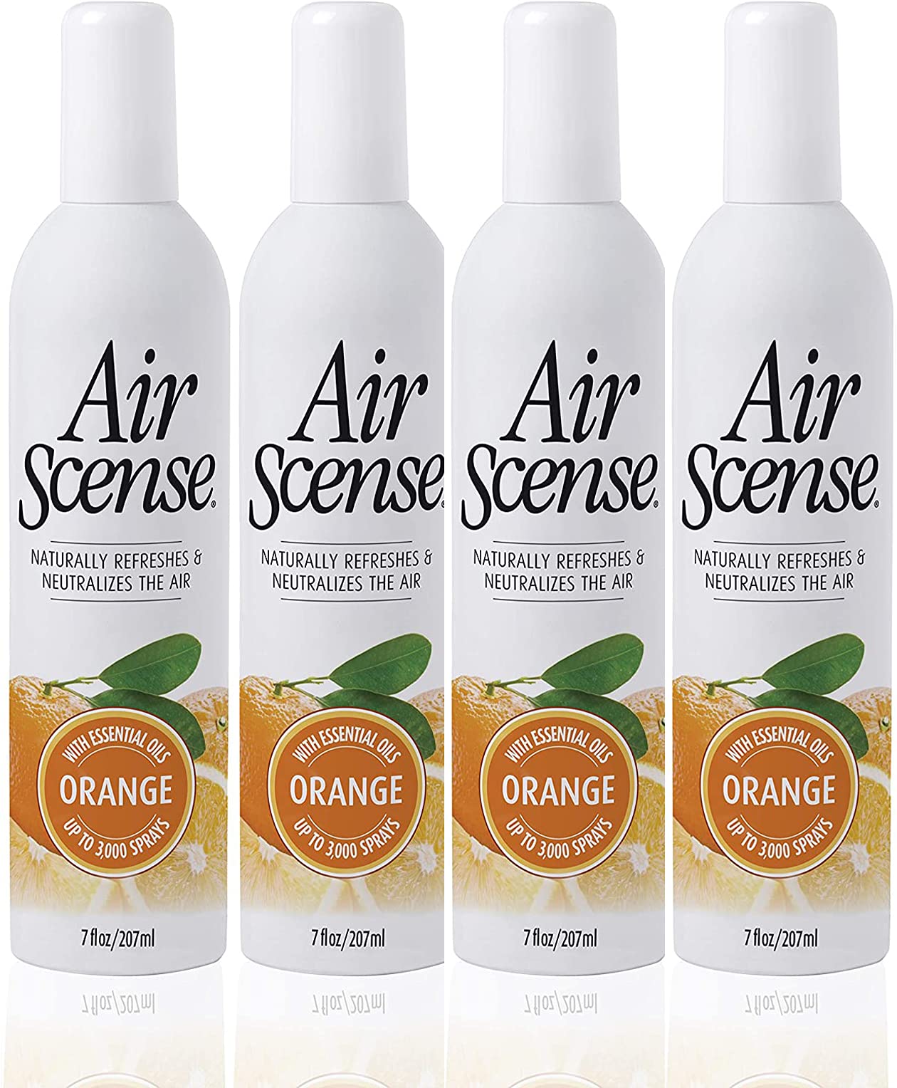 Citra Solv & Air Scense Special Bundle - Concentrated Cleaner & Degreaser with Essential Oil Air Freshener | Non-Aerosol Household Cleaning Kit in Valencia Orange Scent | Perfect for Kitchen, Bathroom & Office Spaces