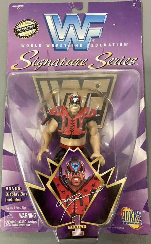 1997 WWF Jakks Pacific Signature Series 1 Animal Wrestling Action Figure - Collectible Vintage Wrestling Toy for Fans & Collectors - Perfect for Display, Play, and Nostalgic Gift Giving