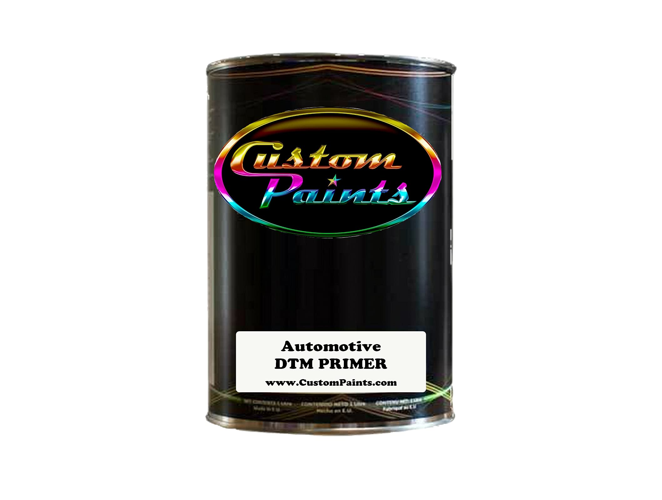 2K DTM High Build Primer Gray (Quart) with Activator & Reducer 4:1:1 - Professional Automotive & Industrial Paint Sealer - Perfect for Metal, Wood & Fiberglass Surfaces