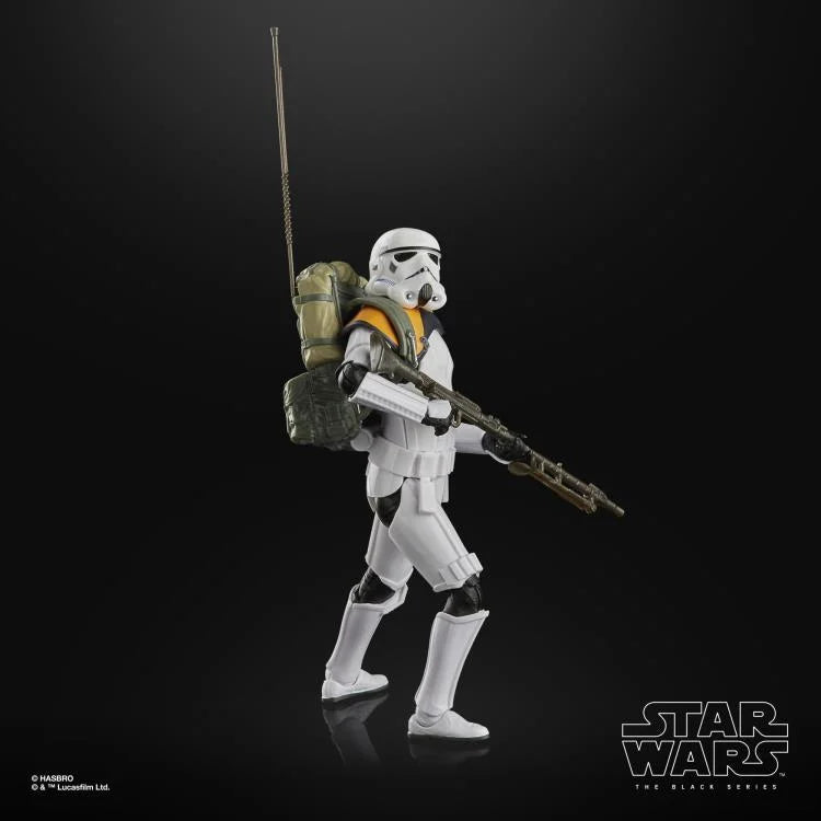 Star Wars The Black Series Stormtrooper (Jedha Patrol) 6-Inch Action Figure - Collectible Toy for Fans, Display & Role-Play Scenes