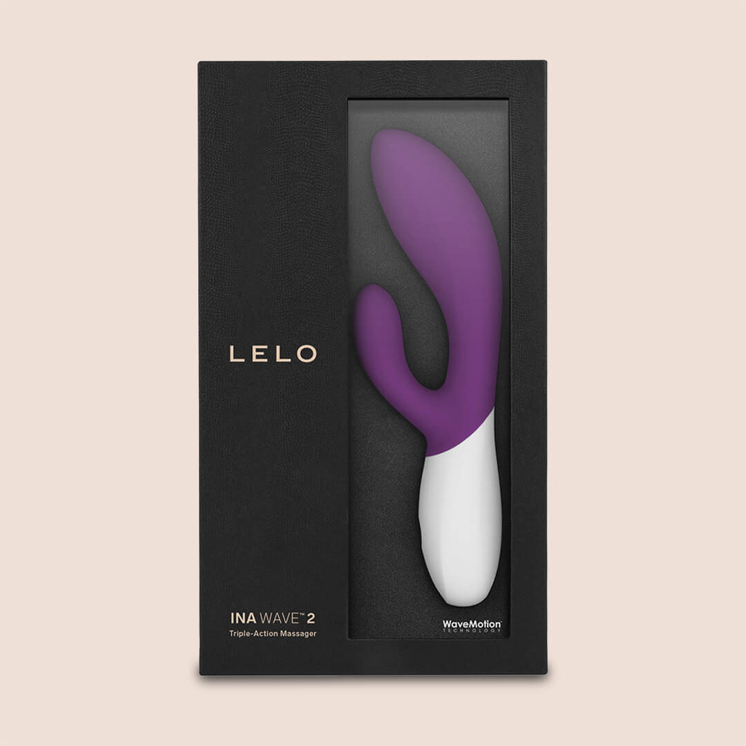 LELO INA™ Wave 2 - Premium Silicone G-Spot Vibrator with Come-Hither Motion | Dual Stimulation for Intense Pleasure | Perfect for Couples Play & Solo Exploration