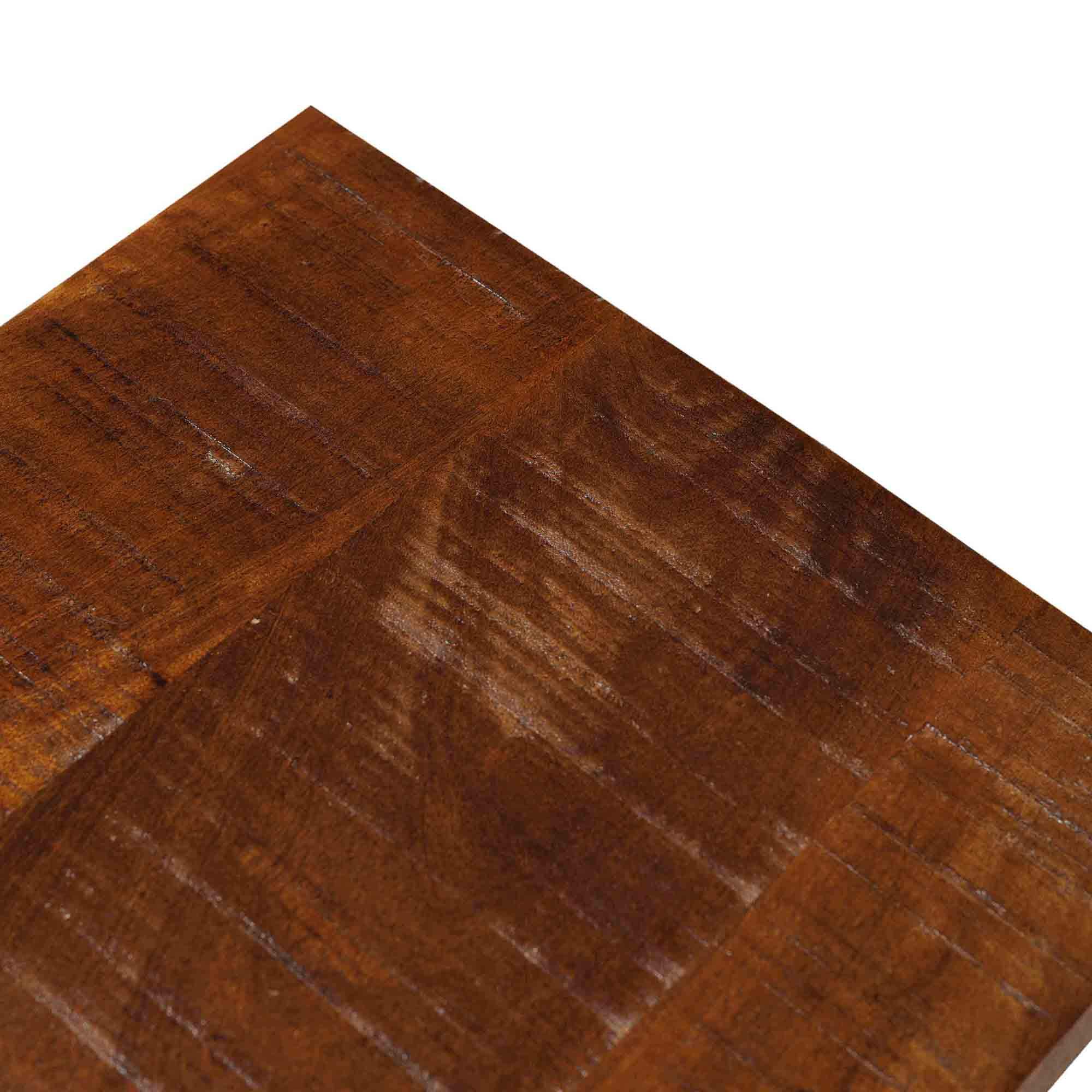 Solid Wood Console Table with Storage - Walnut Finish for Sofa, Hallway & Entryway - Perfect for Organizing Keys, Mail & Decor