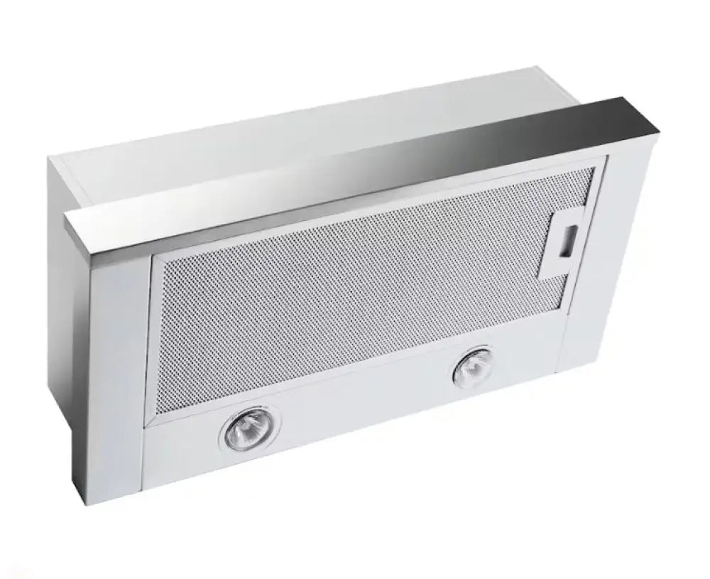 Ariston ARHS60X L 60cm Slide Out Range Hood - Stainless Steel Kitchen Extractor Fan with LED Lights for Modern Home Cooking