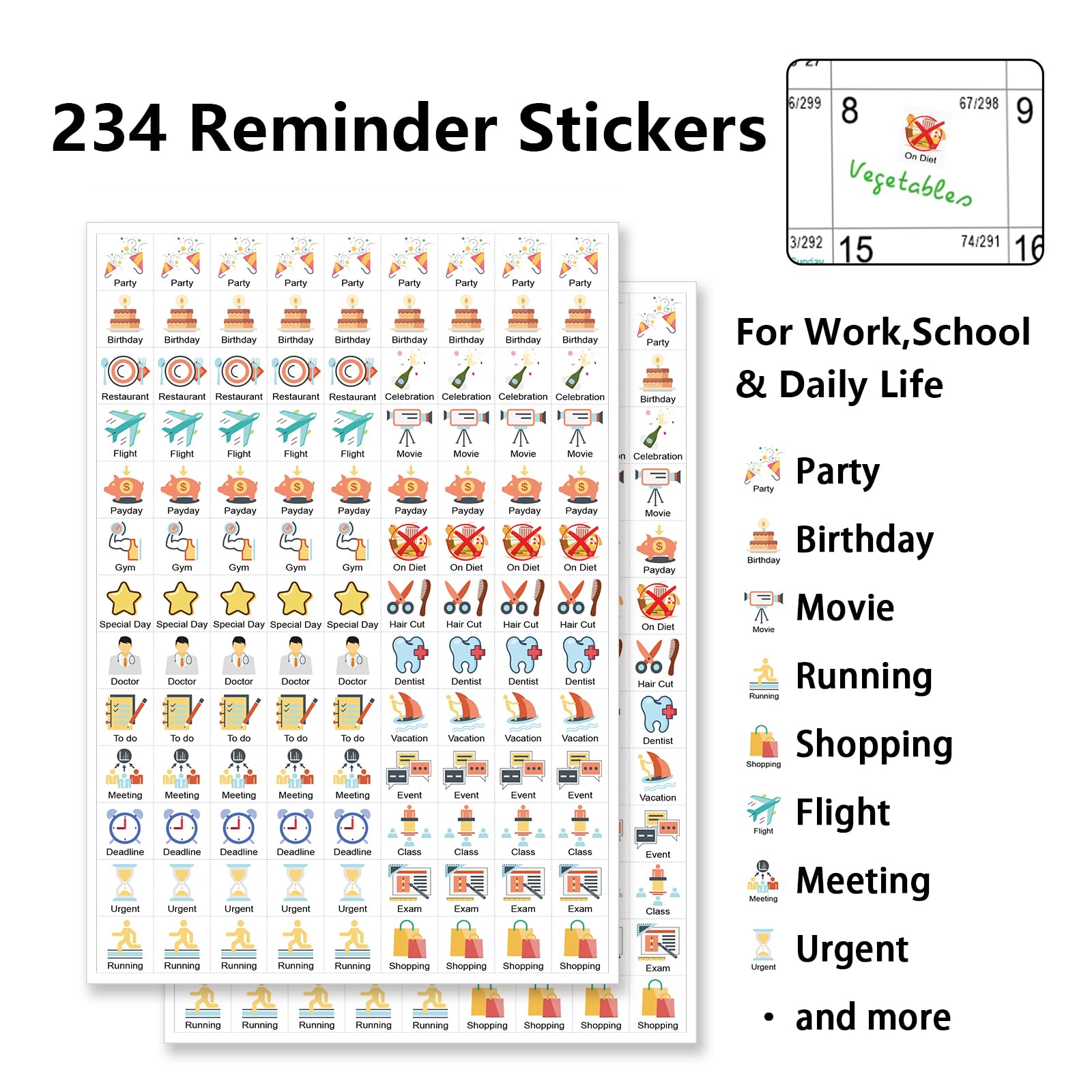 MOKANI 2025-2026 18-Month Large Wall Calendar with Plastic Cover - Jan 2025 to Jun 2026 - 17