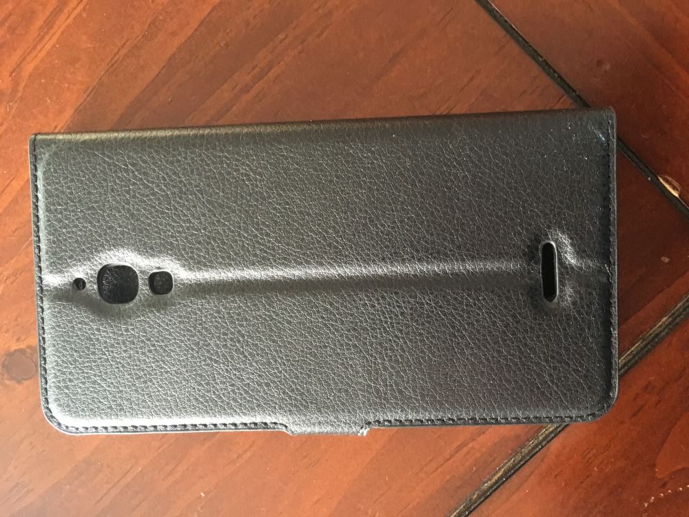 ALCATEL PIXI 4 Wallet Case - Premium Leather Phone Cover with Card Slots & Stand Feature - Perfect for Everyday Use, Travel, and Business (Black)