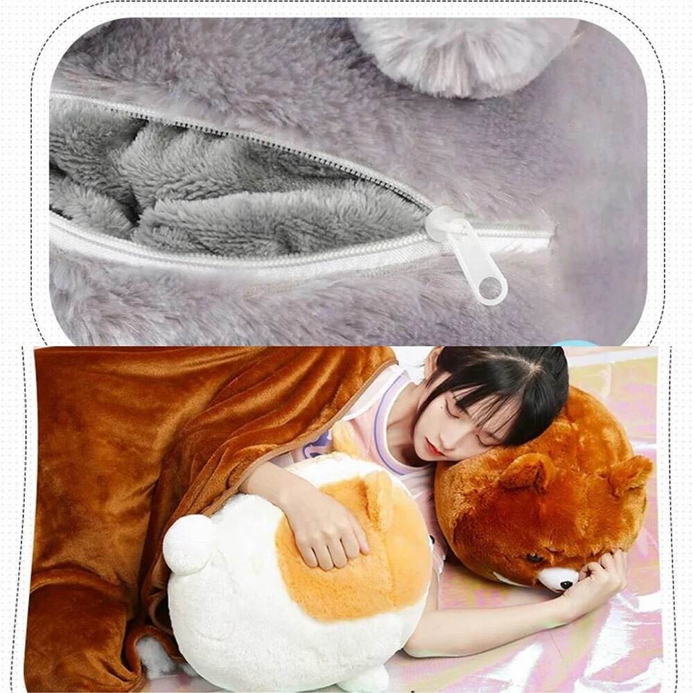 Soft & Cozy Shiba Inu Dog Blanket - Plush Fleece Throw for Cuddling, Gifts & Home Decor - Perfect for Sofa, Bed & Cold Winter Nights