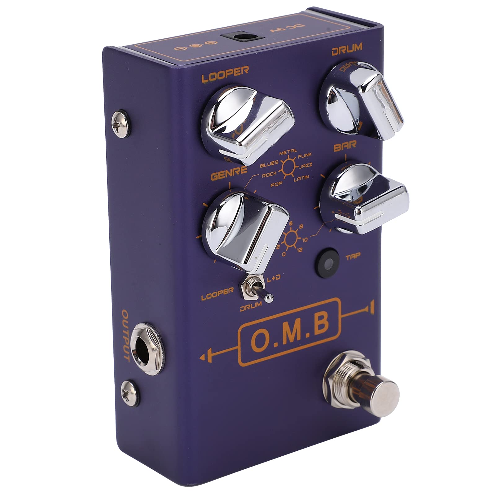 Best Guitar Effect Pedal - Low Noise Multi-Mode Adjustable Effects Pedal with DC 9V 150mA Power - Perfect for Live Performances & Studio Recording