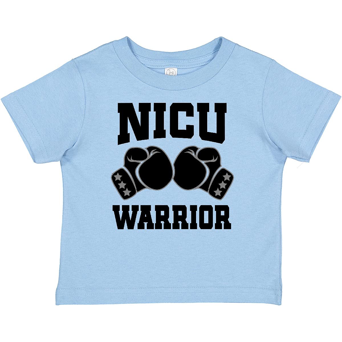 Inktastic NICU Warrior Baby Boy T-Shirt - Comfortable Cotton Infant Tee for Preemie & Newborn - Perfect for Hospital Stays, NICU Support & Baby Showers