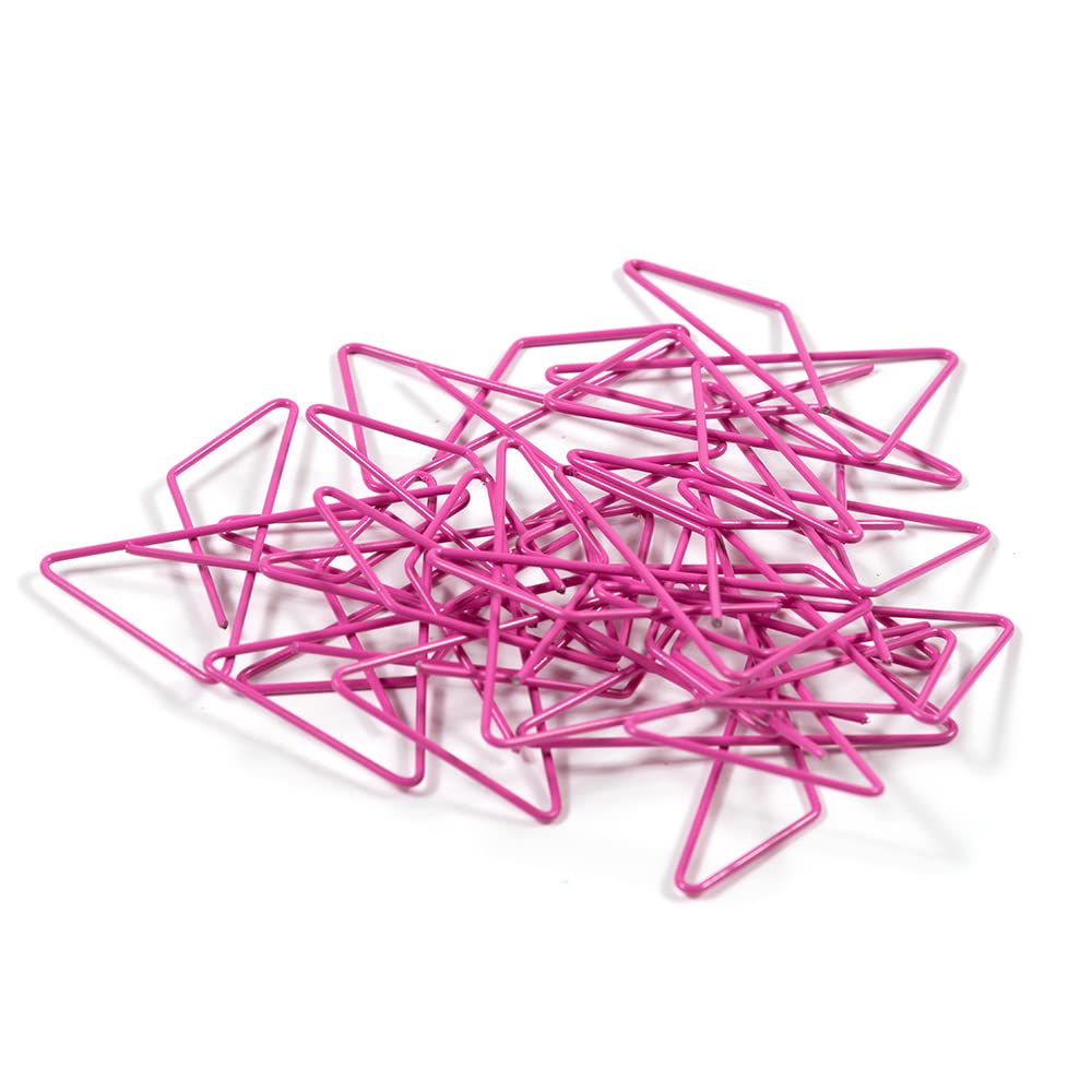 Colorful Butterfly Paper Clips - Pink Stationery Clamps for Office & School - 15 Pack - Perfect for Organizing Documents, Notebooks & Craft Projects
