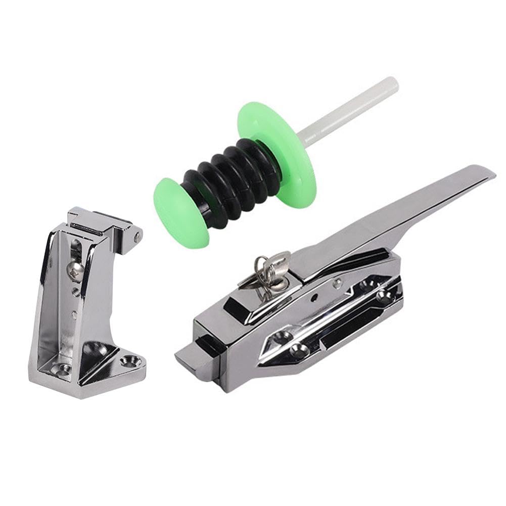 2023 New Walk-in Cooler & Freezer Door Handle with Safeguard Radial Latch Kit - Heavy Duty Replacement for Commercial Refrigerators, Ovens & Laboratory Equipment (Ideal for Restaurants, Grocery Stores & Food Processing Facilities)