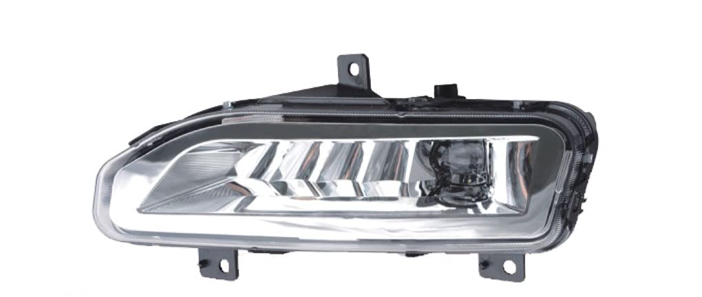 **LED Fog Light Assembly Kit for 2017-2019 Nissan Kicks - Left & Right Side with Brackets - Durable Replacement for Improved Night Driving & Off-Road Visibility**