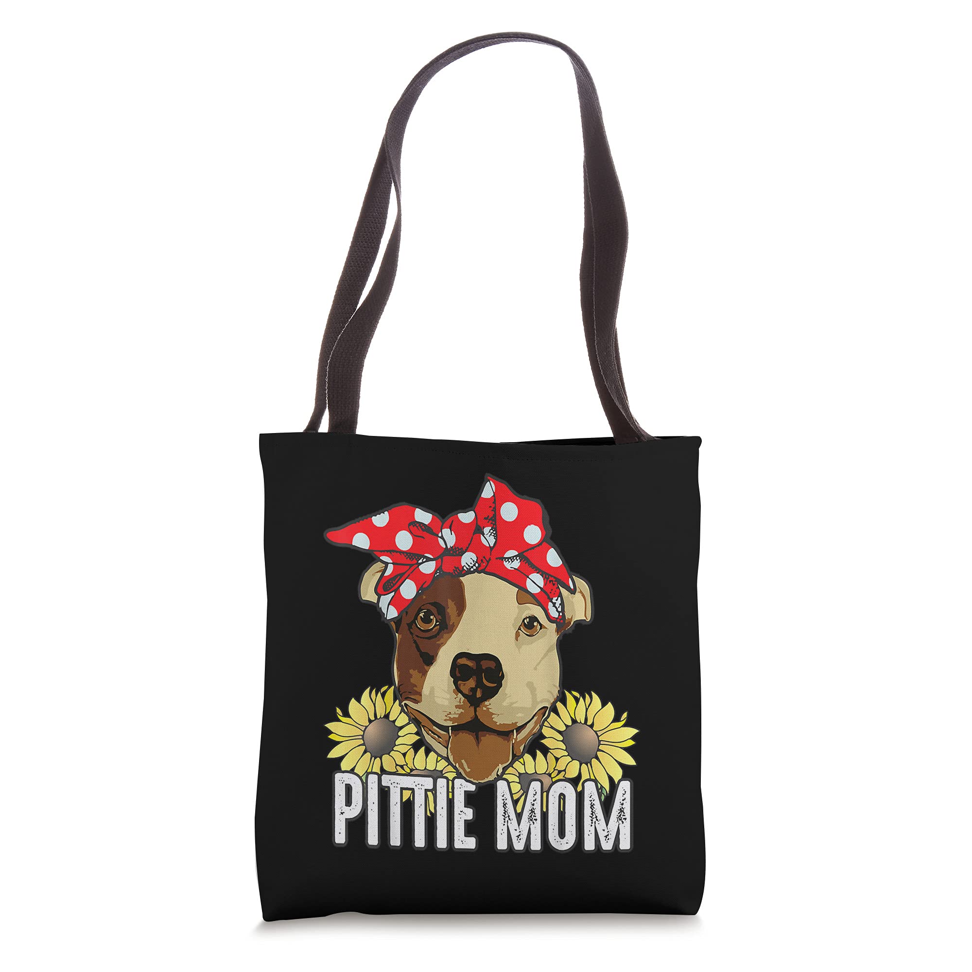 Vintage Pitbull Rescue Tote Bag - Durable & Stylish for Dog Lovers