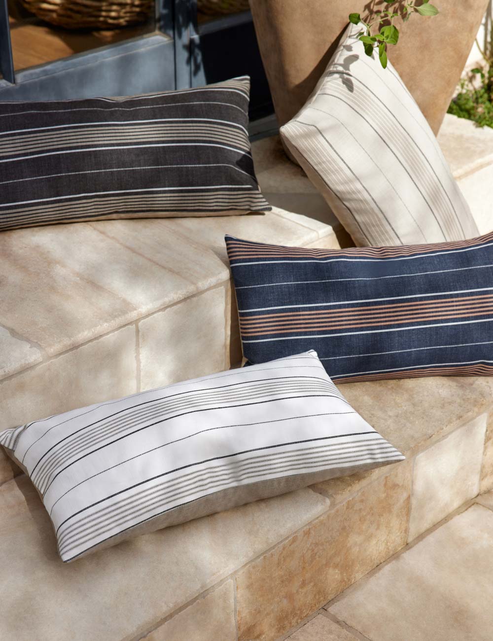 Byron Indoor Outdoor Pillow - Waterproof & UV Resistant Decorative Throw Pillow for Patio, Garden, Sofa & Bed - Perfect for Home, Outdoor & Camping Use