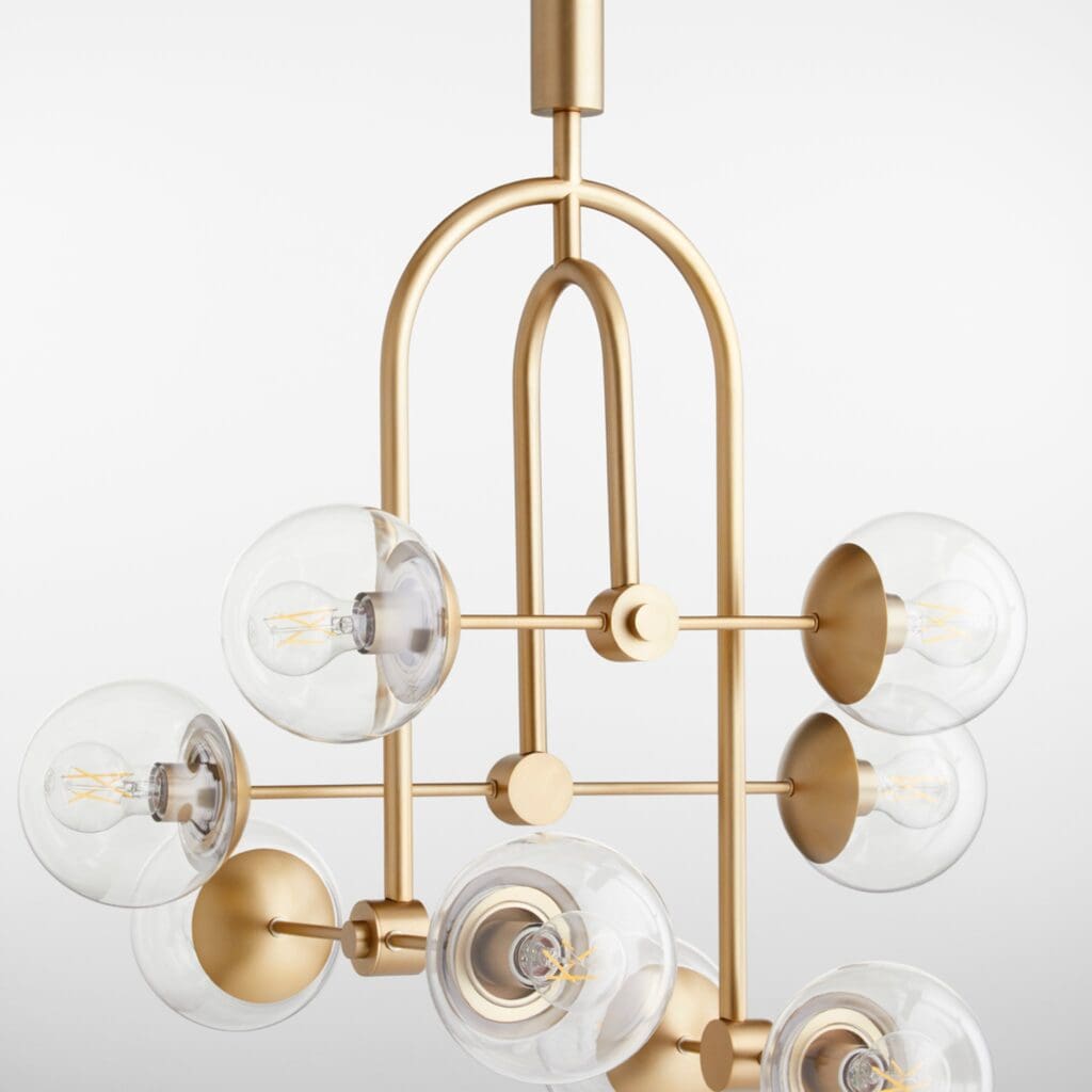 Cyan Design 11387 Drea Pendant Light Fixture in Aged Brass - Vintage Industrial Style for Dining Room, Kitchen Island & Bedroom Lighting