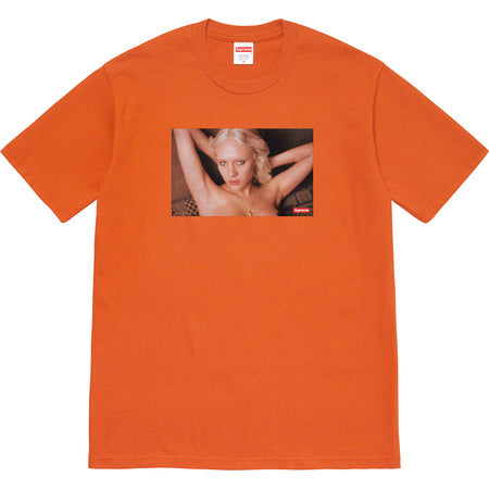Supreme Gummo Dot Graphic T-Shirt - Orange Cotton Streetwear Tee for Men & Women | Hip Hop Fashion, Casual Wear, Street Style Outfit