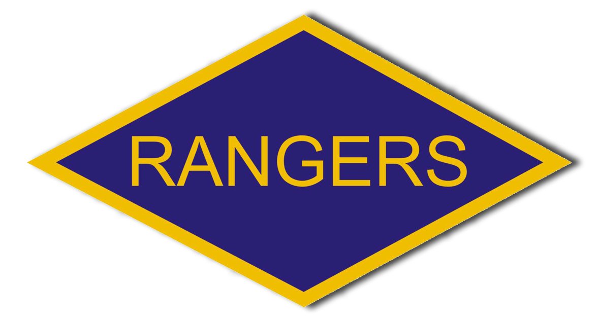 US Army WWII Ranger Tab Vinyl Waterproof Window Decal - 3.8 Inch Military Sticker for Cars, Trucks & Laptops | Patriotic Car Accessories & Military Apparel Gifts