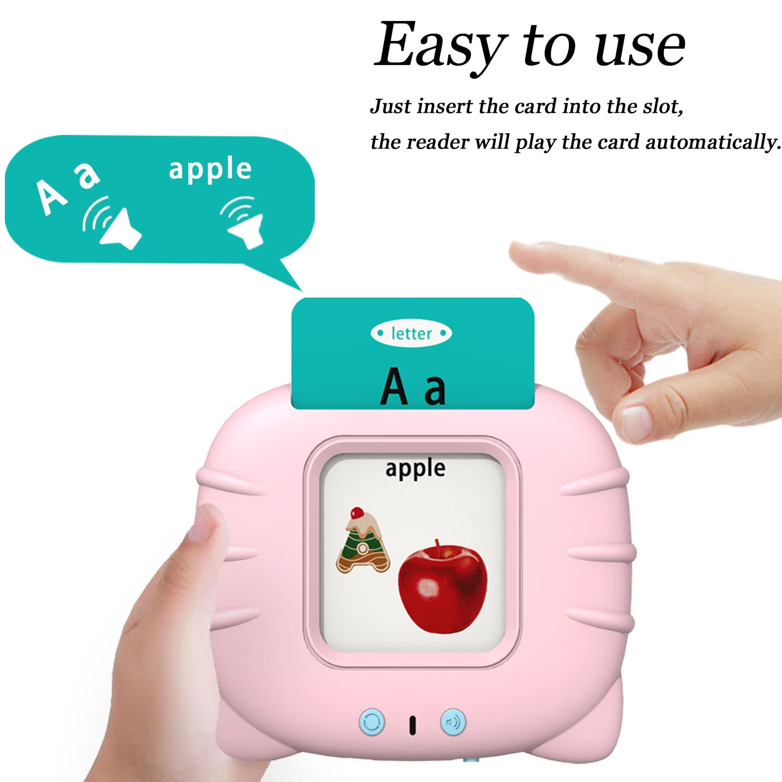 Talking Flash Cards for Toddlers 1-5 Years, Speech Therapy & Autism Learning Toys, ABC 123 Sight Words - 255 Double-Sided Cards, Educational Interactive Toy with Giftable Packaging for Home & Classroom Use