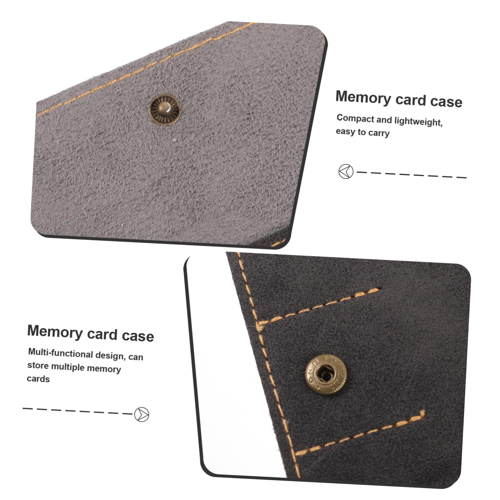 Homoyoyo Memory Card Holder Organizer - Waterproof SD Card Storage Case for Camera, GoPro, DSLR - Portable Memory Stick Case for Computer, Phone, USB Drives - Perfect for Travel, Photography & Data Backup