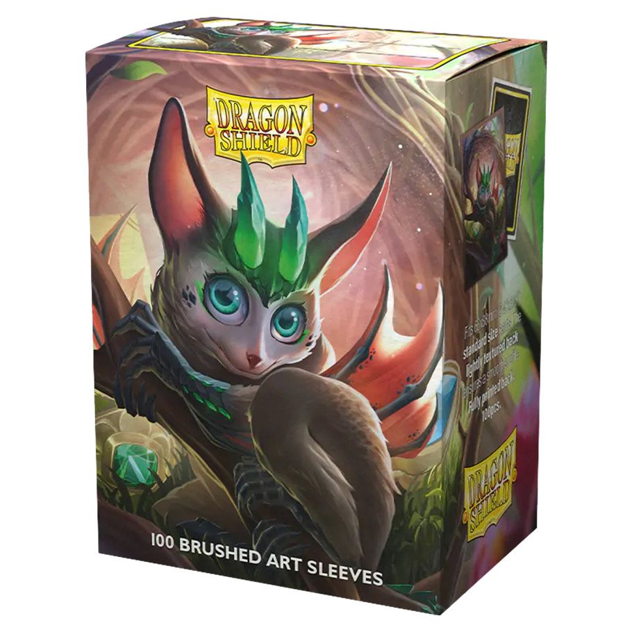 Dragon Shield Brushed Art Sleeves - The Bushdrake (100 Count) | Premium Card Protectors for MTG, Pokémon & Trading Card Games | Perfect for Game Nights & Tournaments