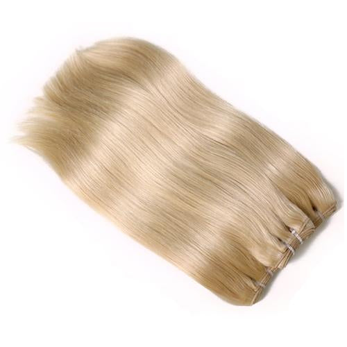 Premium #613 Blonde Straight Human Hair Bundles for Weave & Extensions - Soft, Natural & Long-Lasting for Daily Styling & Special Occasions
