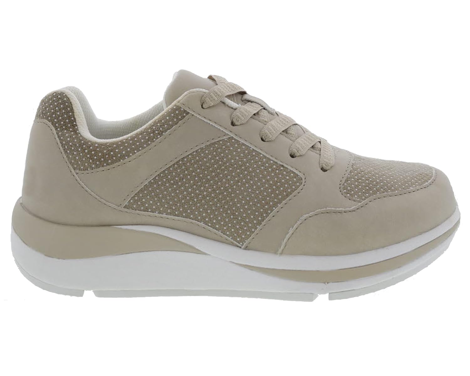 Drew Women's Chippy Lace-Up Walking Shoes - Comfortable Sneakers for Casual Wear, Walking, and Travel