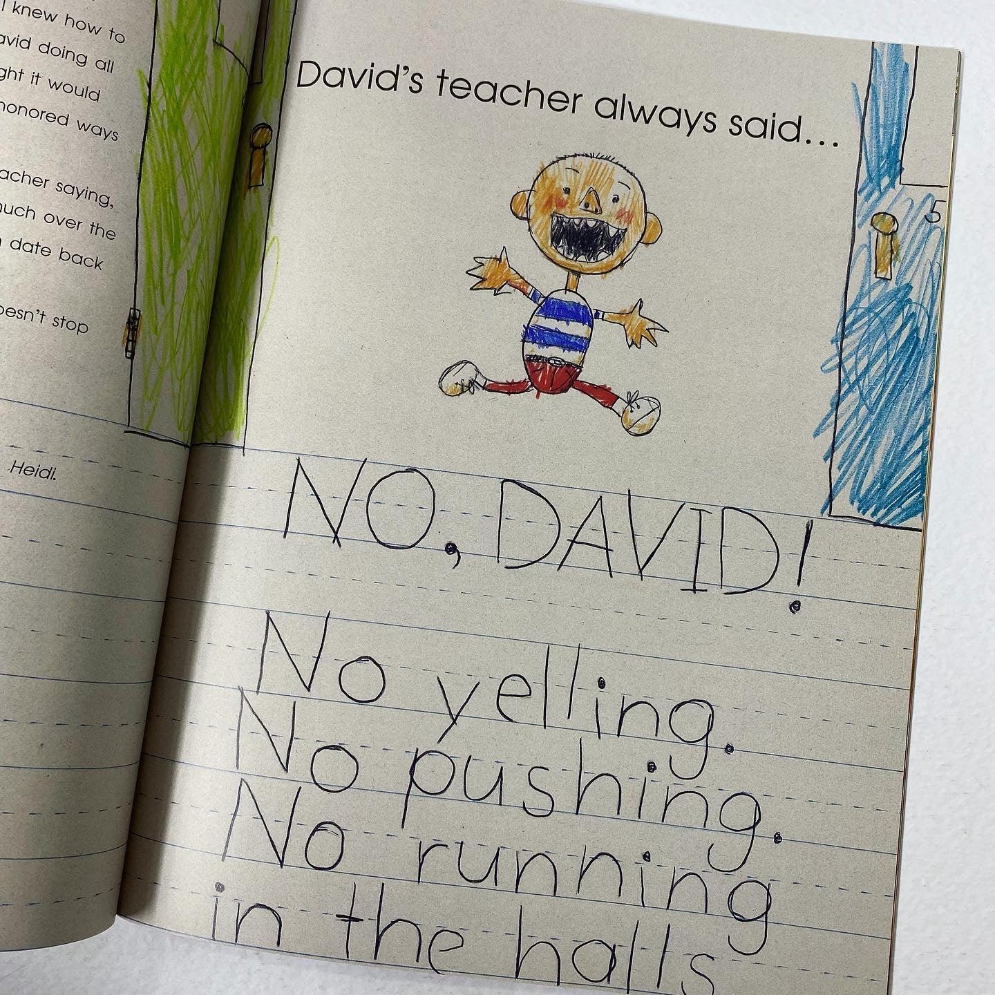 David Goes To School - Children's Book About Classroom Behavior & Social Skills | Perfect for Back to School, Storytime & Teaching Kids Good Manners