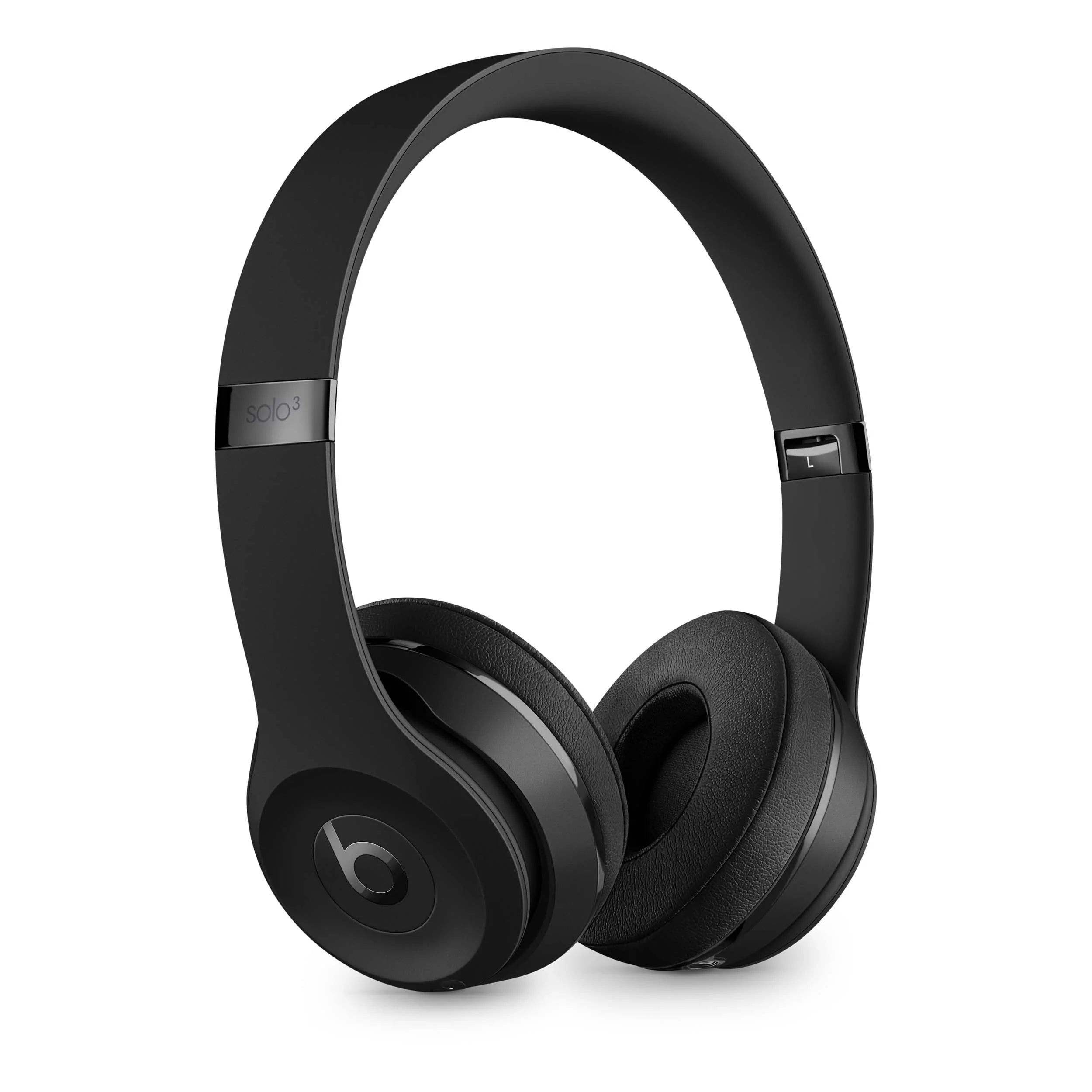Beats Solo3 Wireless On-Ear Headphones - Matte Black | Bluetooth, 40-Hour Battery Life for Music, Calls & Workouts