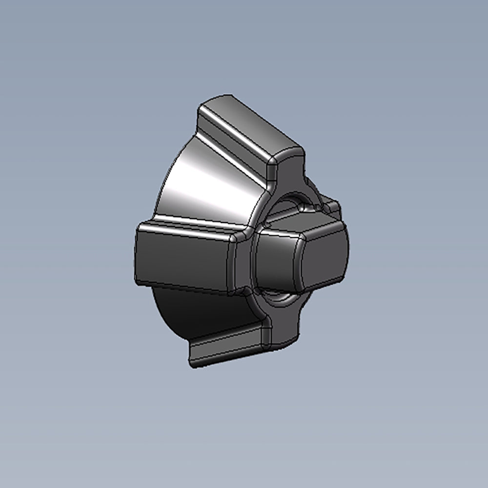 SCM8103 43 Lock Knob M8 - High-Quality Stainless Steel Locking Knob for Machinery, Equipment, and DIY Projects | Secure Fastening Solution for Industrial and Home Use