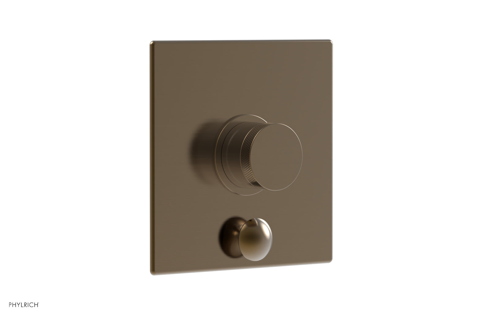 Premium BASIC II Pressure Balance Shower Plate with Diverter & Handle Trim Set - 4