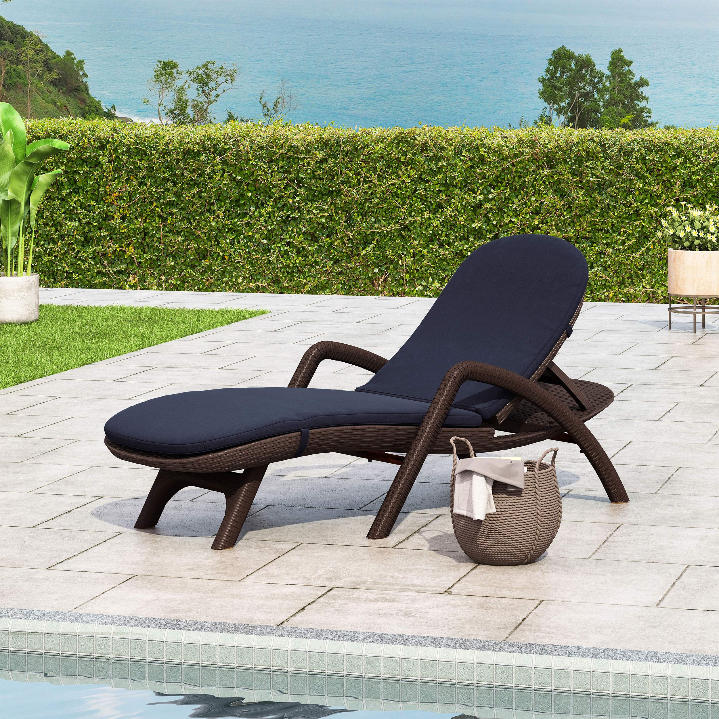 Christopher Knight Home 313213 Navy Blue Sofa Cushions - Premium Comfort for Living Room, Bedroom & Outdoor Furniture