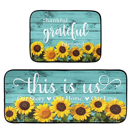 Teal Sunflower#5