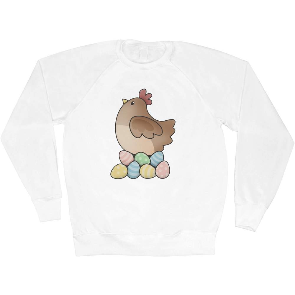 Chicken & Eggs Sweatshirt for Adults - Casual & Fun Fashion