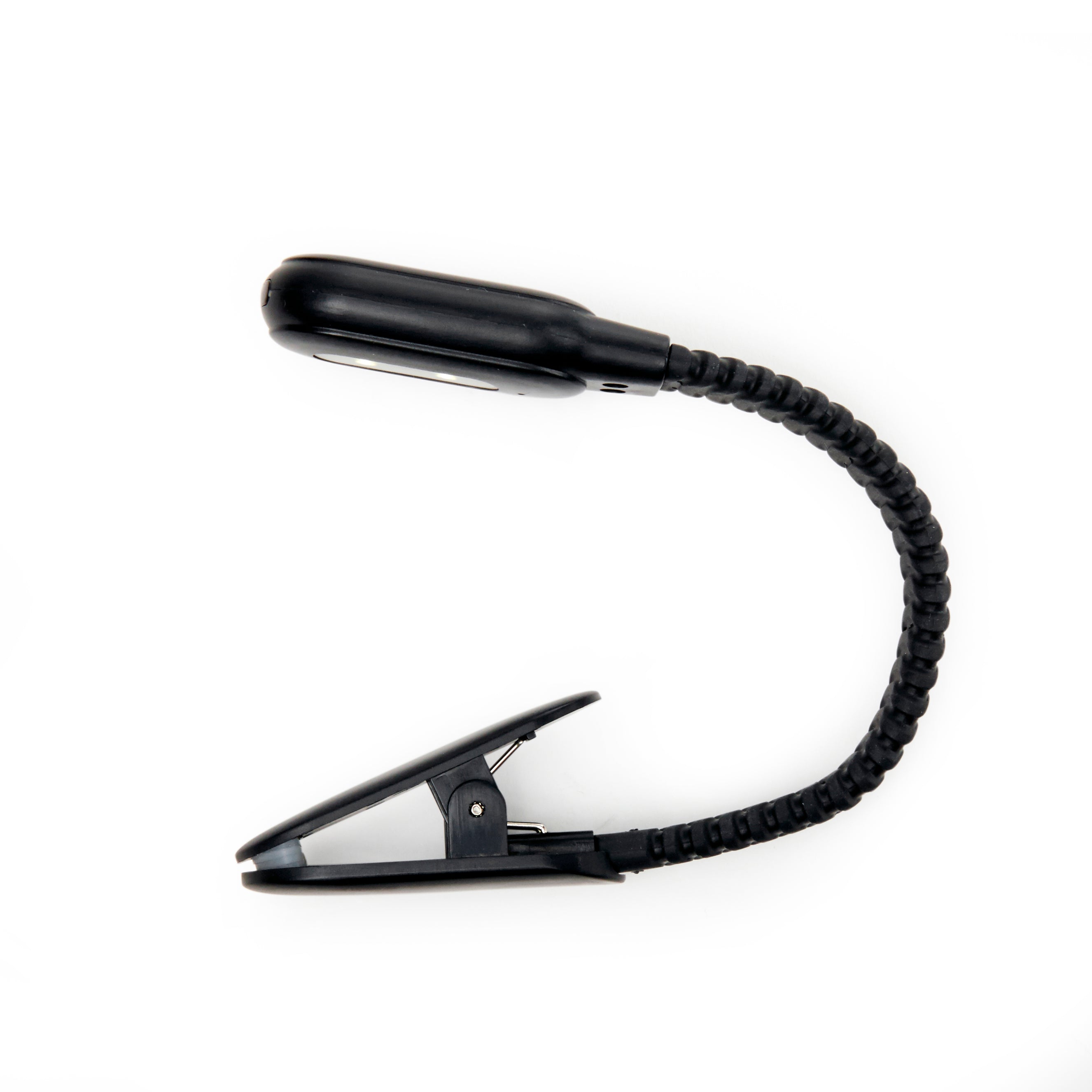 Rechargeable LED Book Light for Reading - Black | Portable Clip-on Reading Lamp for Bed, Nightstand, Travel & Studying