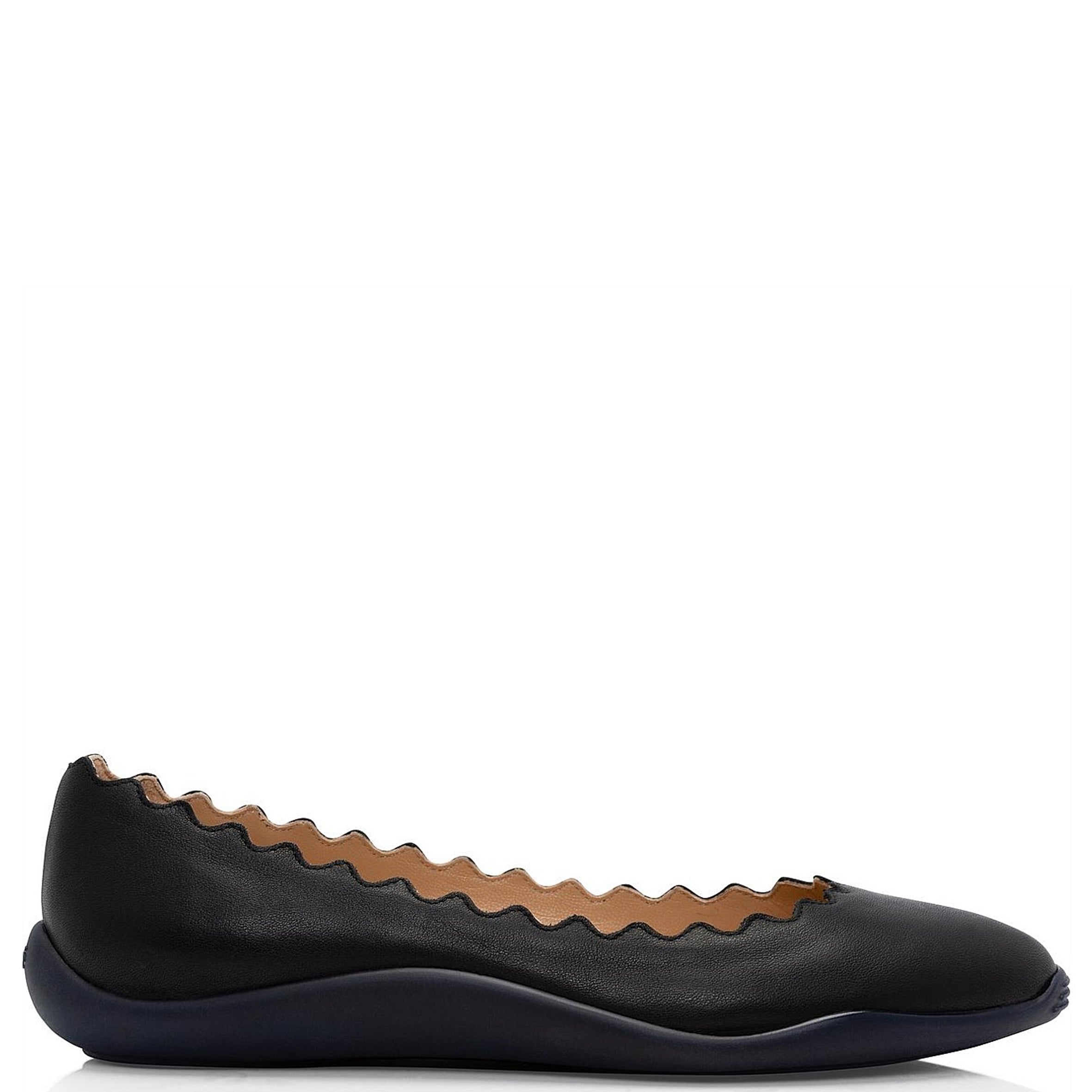 Lauren Ballerina Rubber Shoes - Black Ballet Flats for Women | Comfortable & Stylish Dance Shoes for Ballet, Practice, and Everyday Wear