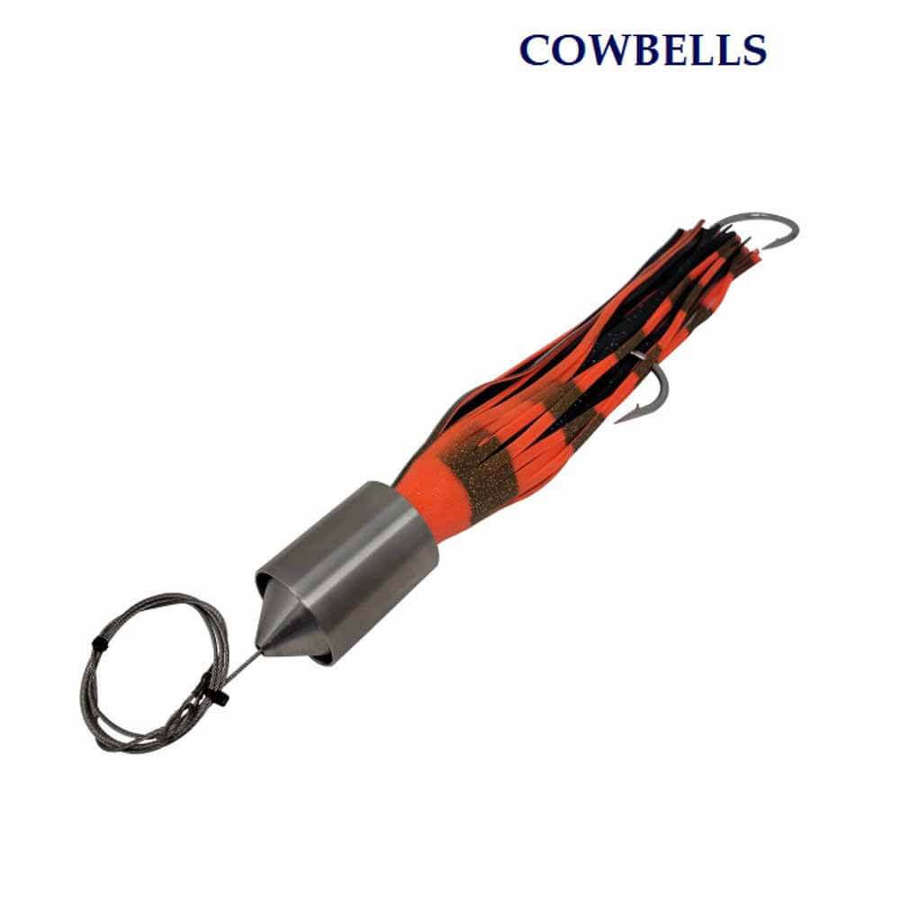 Seaworx 28OZ Cowbell Trolling Lure - Premium Saltwater Fishing Bait for Offshore & Deep Sea Fishing - Perfect for Trolling for Tuna, Wahoo & Marlin