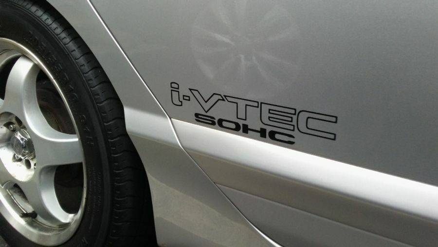 Custom VTEC SOHC Vinyl Decal Stickers (2-Pack) - Die-Cut Car Decals for Honda Civic Si, Type R, RSX - Waterproof & Durable for Windows, Laptops, Bumpers
