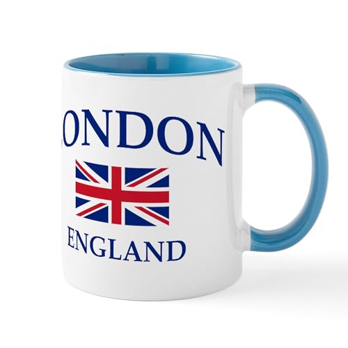 White/Blue Inside - London Mug