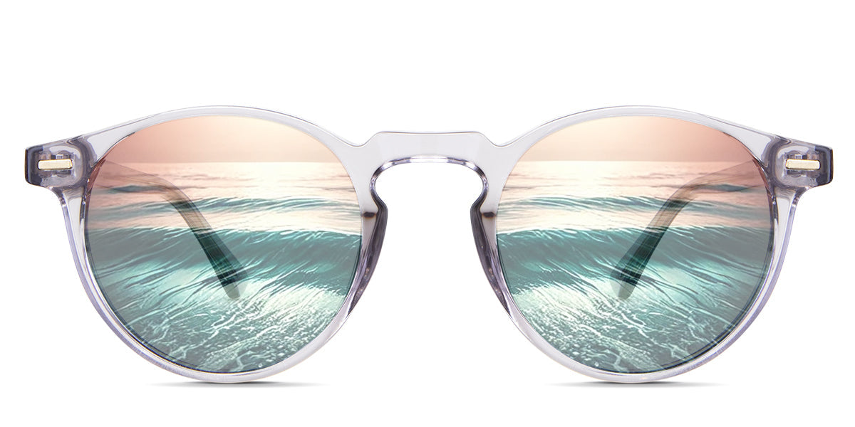 Carey Men's Prescription Tinted Sunglasses - UV Protection & Polarized Lenses for Driving, Fishing & Outdoor Activities