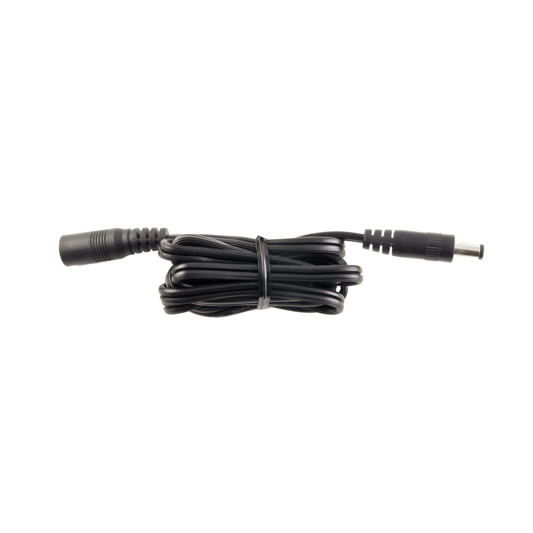 25 Pack Black Diode LED DC Extension Cables - High Quality for DIY Electronics, LED Strips, and Home Lighting Projects