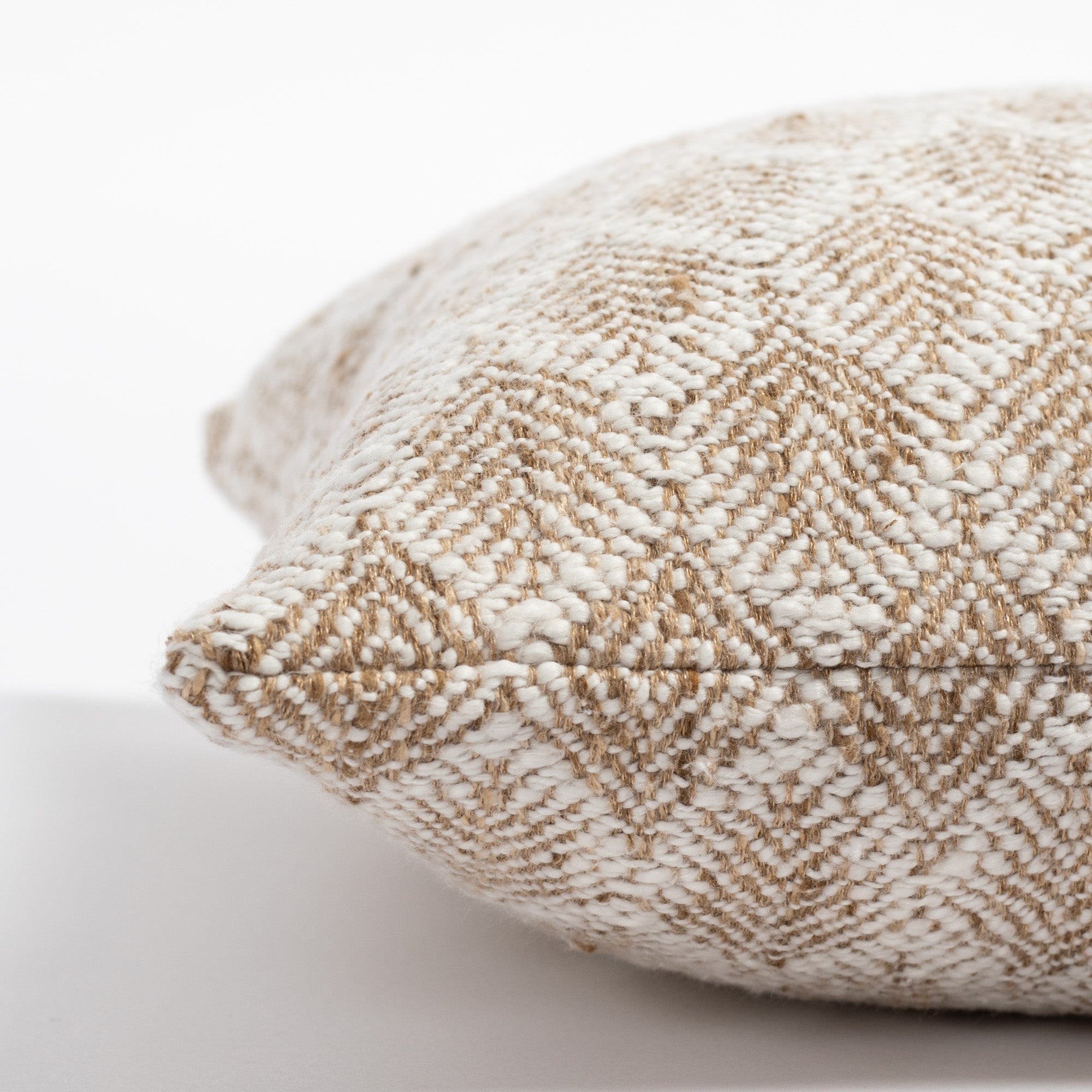 Baker 14x20 Lumbar Pillow with Burlap Cover - Supportive Cushion for Sofa, Bed & Office Chair - Perfect for Home Decor and Back Pain Relief