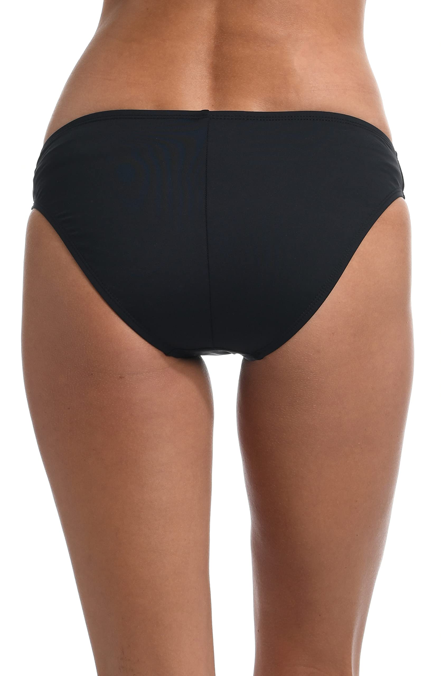 La Blanca Women's Island Goddess Solid Hipster Underwear - Comfortable Cotton Panties for Everyday Wear, Beach Vacation & Lounge