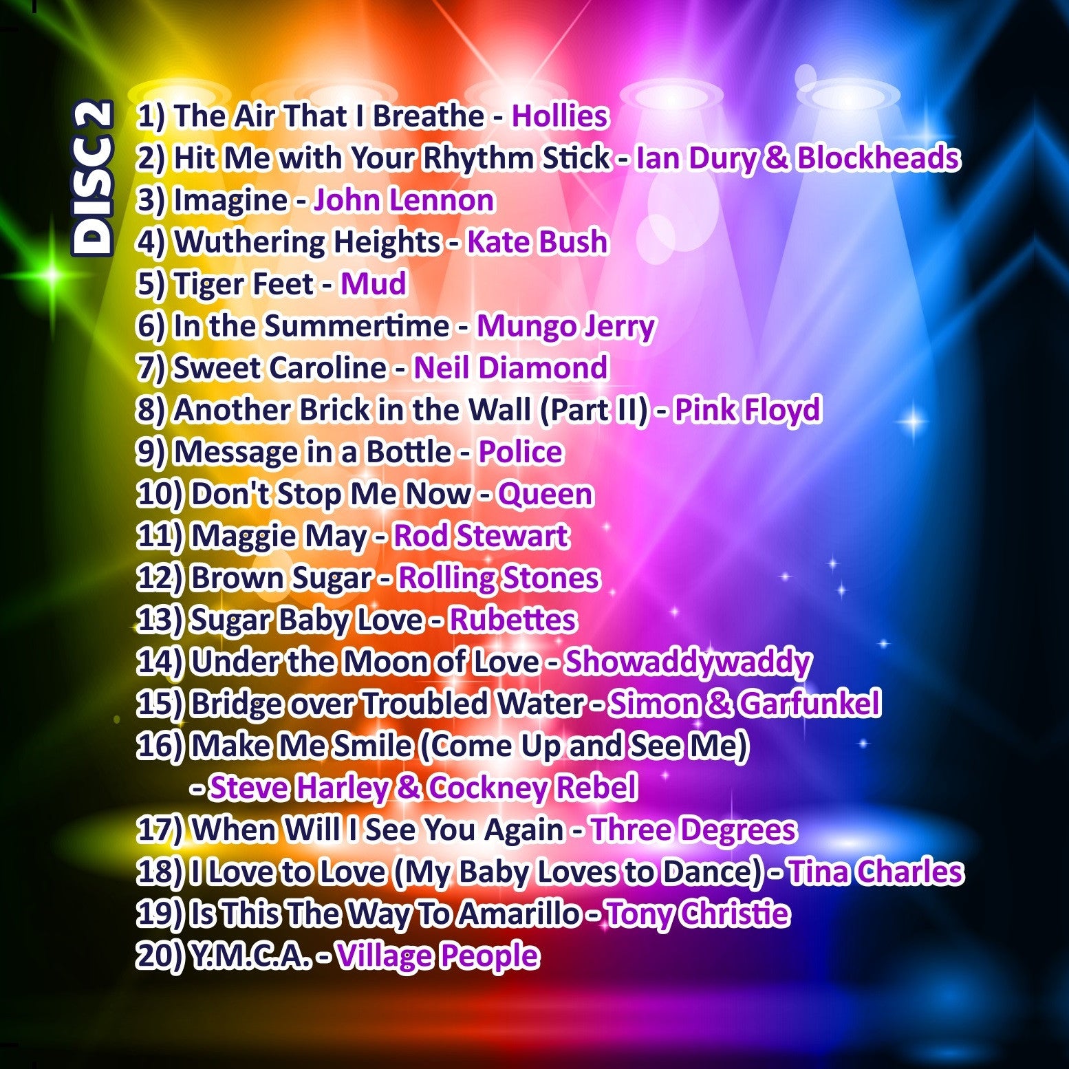 Mr Entertainer Big Karaoke Hits of the 70's - Best 70s Karaoke Songs Collection for Parties & Home Entertainment
