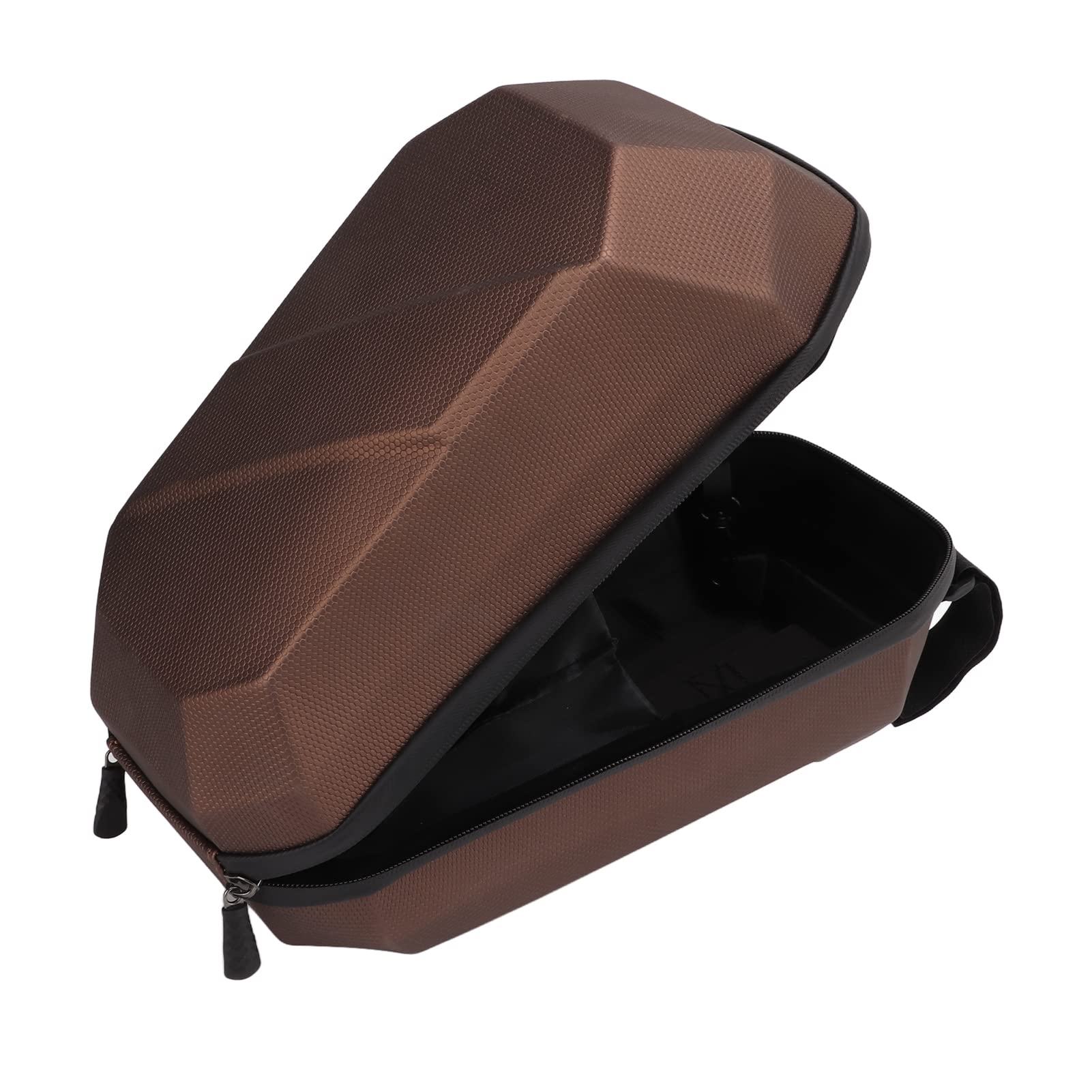 Waterproof 6L EVA Hard Shell Electric Scooter Front Bag with Hook & Loop - Durable Handlebar Storage for Electric Bikes & Scooters - Perfect for Commuting, Shopping & Urban Travel