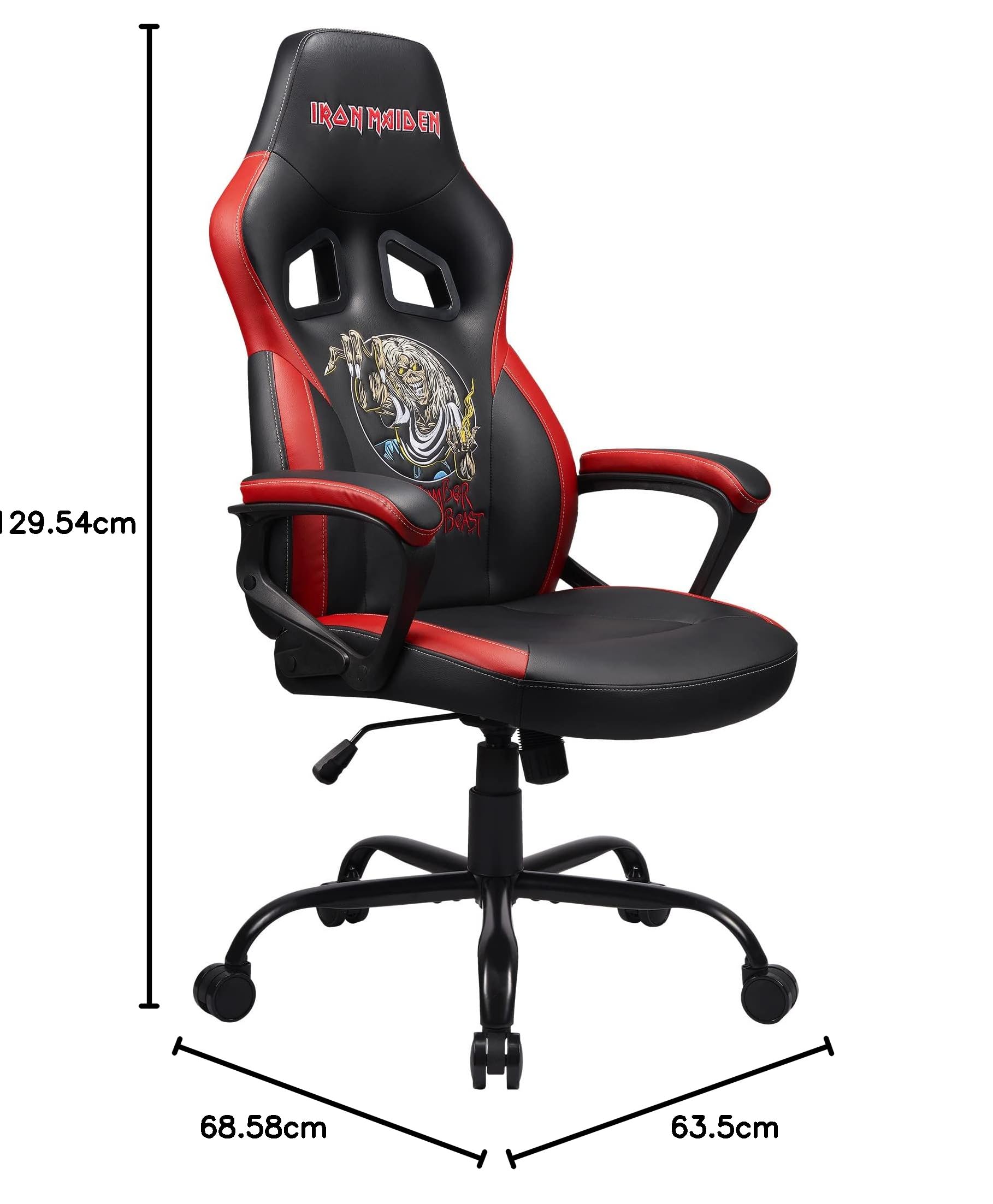 Subsonic Iron Maiden Siege Gaming Mouse Pad - Extra Large (XL) for PC, Laptop & Console Gaming