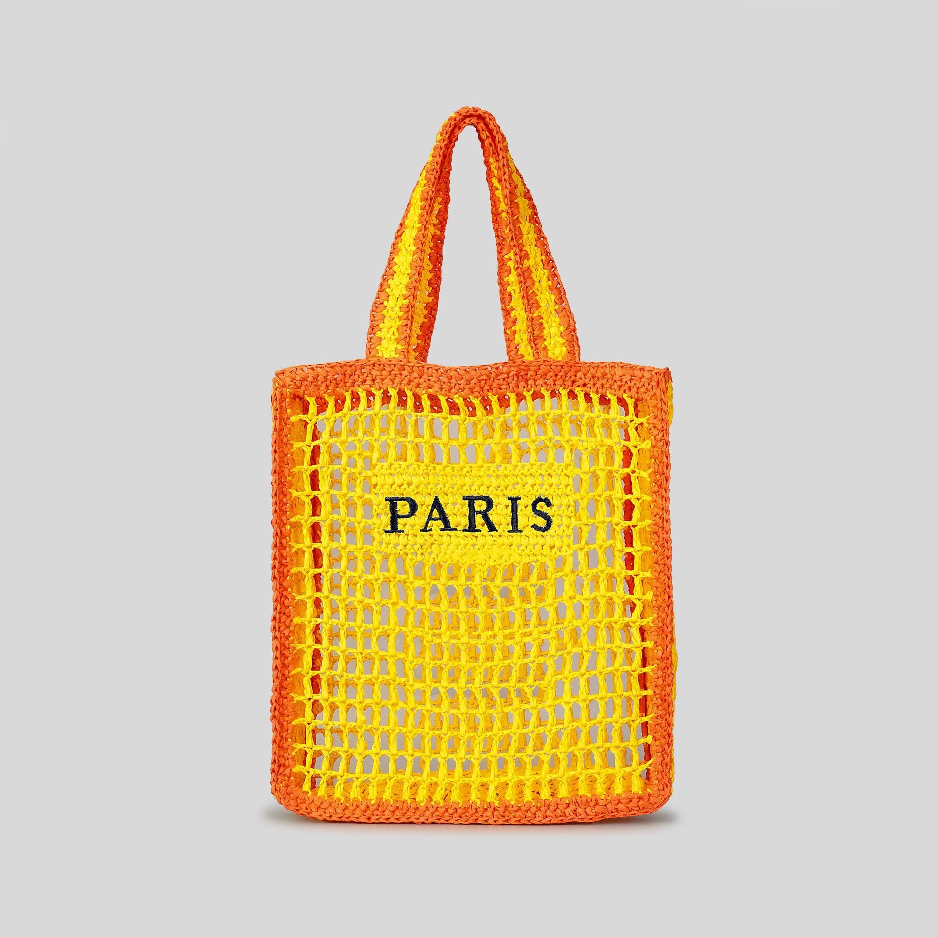 Stylish Women's Striped Straw Handbags - Trendy Summer Beach Tote for Vacation, Shopping & Outdoor Activities