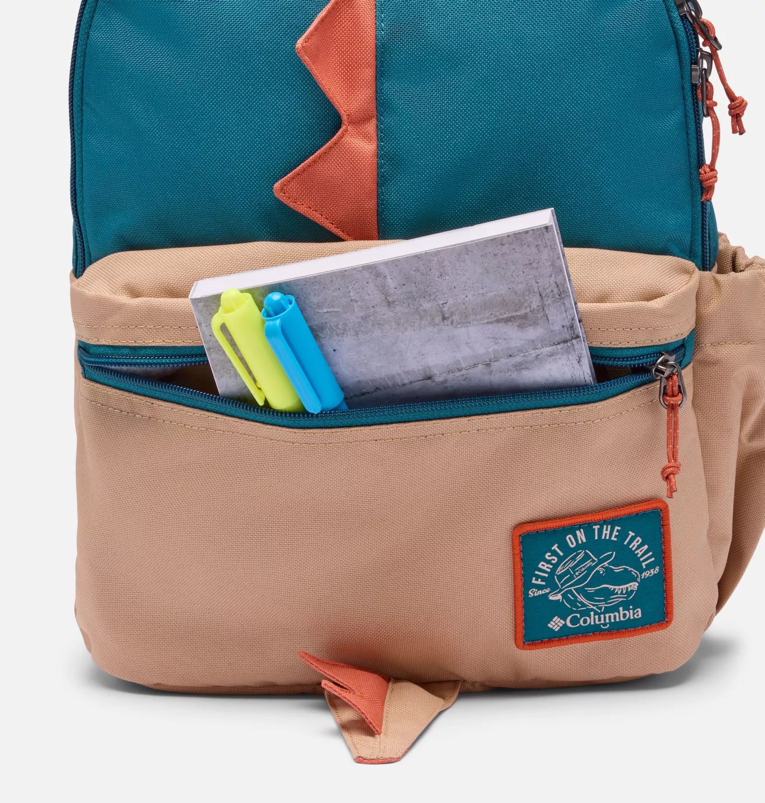 Columbia River Blue Canoe Tuscan Kitterwibbit Backpack - Durable Hiking & Travel Backpack for Outdoor Adventures, Camping & Daily Commute