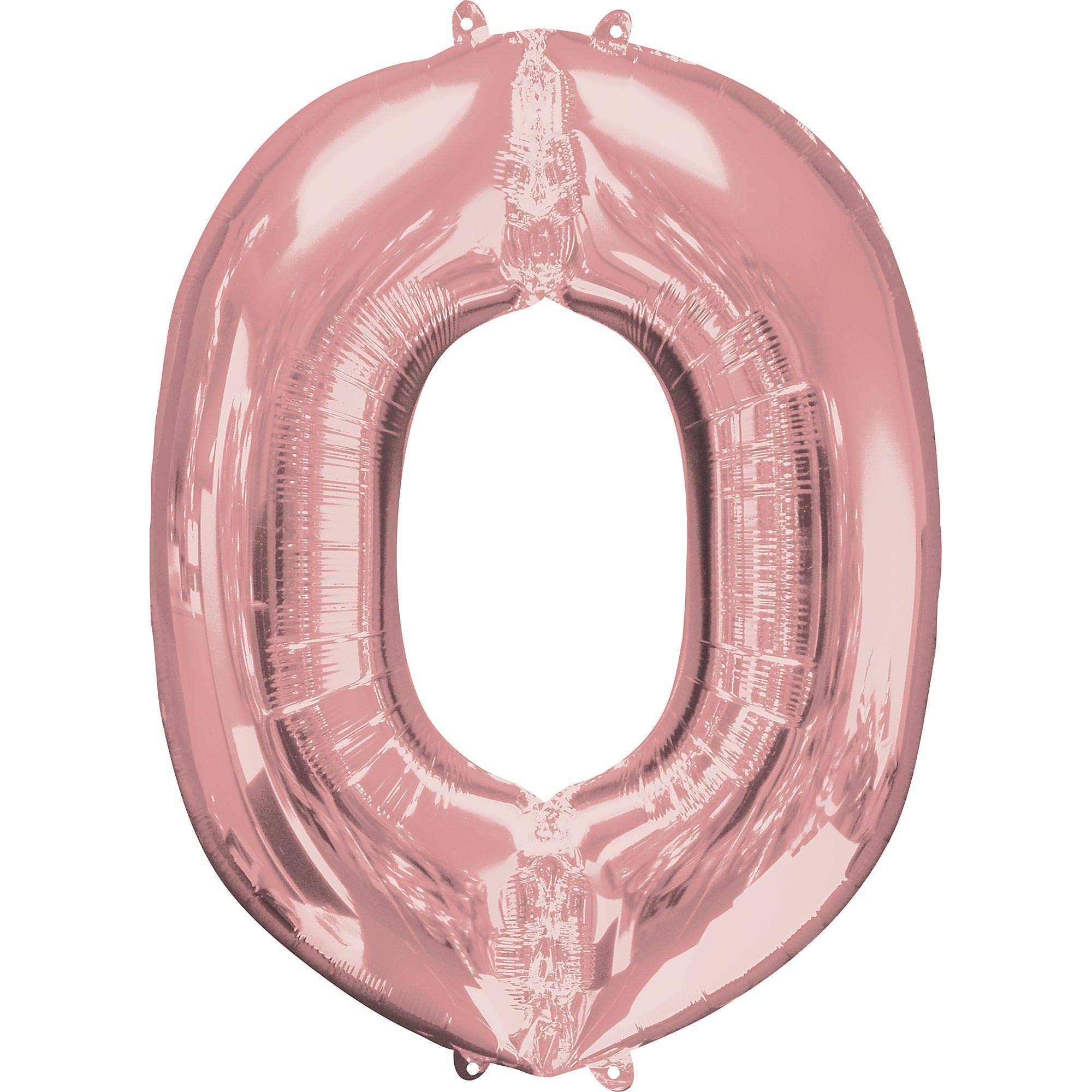 Rose Gold Supershape Letter 'O' - Anagram Amscan 3657801 - Perfect for Birthday Parties, Baby Showers & Wedding Decorations