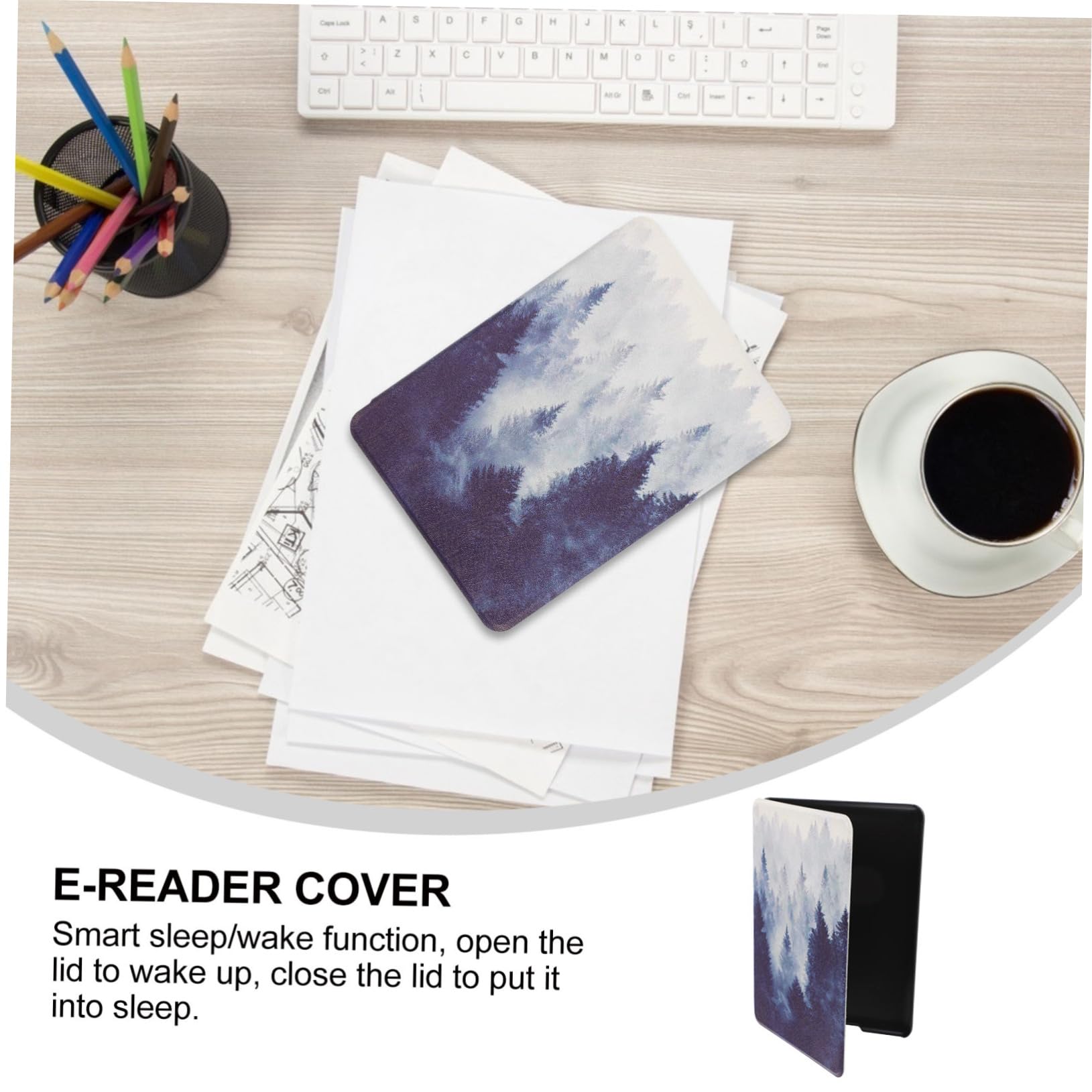 ARTIBETTER Tablet Protective Case with Auto Wake Function - Durable Ereader Cover for Kindle, iPad, and More | Perfect for Travel, Work, and Home Use